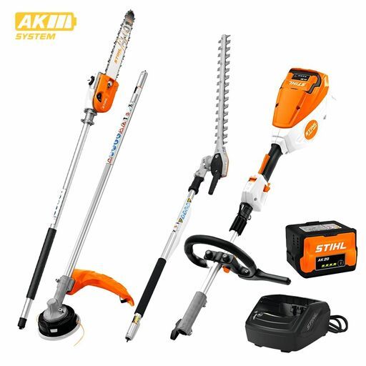 STIHL KMA80R-KIT-3 36V 4.0Ah Li-ion Cordless KOMBISYSTEM AK System Multi-Function Power Head 4pce Combo Kit