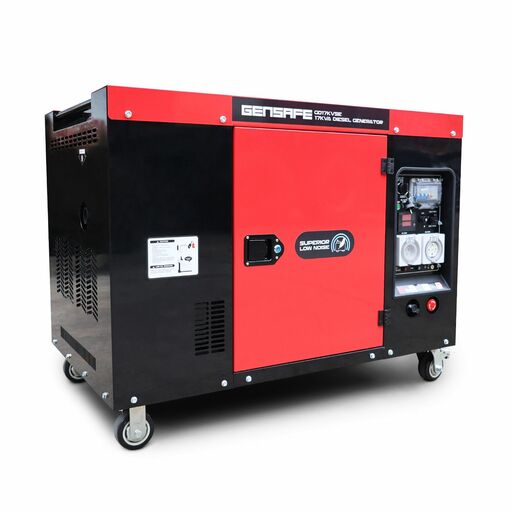 Gensafe GD17KVSE 17 KVA Silent Diesel Electric Start Generator, IP66 240v/15A & 415v/32A 5-Pin SAA Approved Sockets – image 4