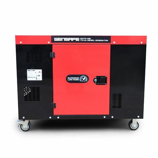 Gensafe GD17KVSE 17 KVA Silent Diesel Electric Start Generator, IP66 240v/15A & 415v/32A 5-Pin SAA Approved Sockets – image 6