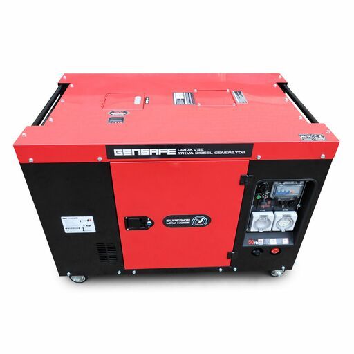 Gensafe GD17KVSE 17 KVA Silent Diesel Electric Start Generator, IP66 240v/15A & 415v/32A 5-Pin SAA Approved Sockets – image 5