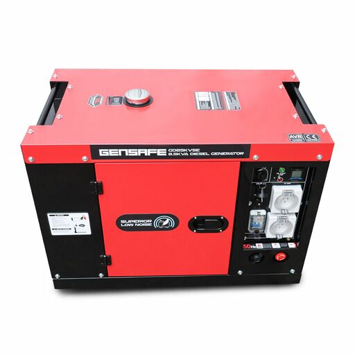 Gensafe GD85KVSE 8.5 KVA Silent Diesel Electric Start Generator – image 3