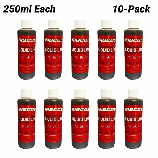 Diamond Way 319165-10PK 10-Pack 250ml Gibco's Liquid Lime Replacement