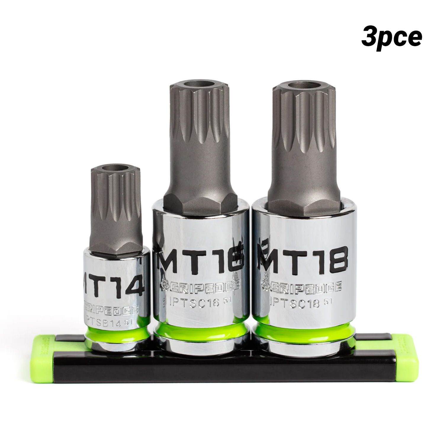 Universal Square Driver Set GRIPEDGE IPTS3S 3pce Tamperproof Triple Square Driver Set