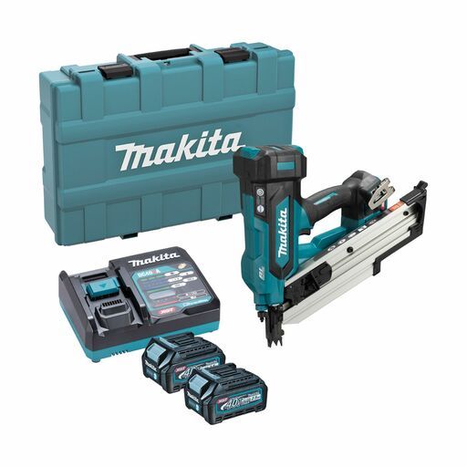 Makita BN001GD201 40V MAX XGT Li-ion Cordless Brushless 90mm Framing Nailer Kit – image 2