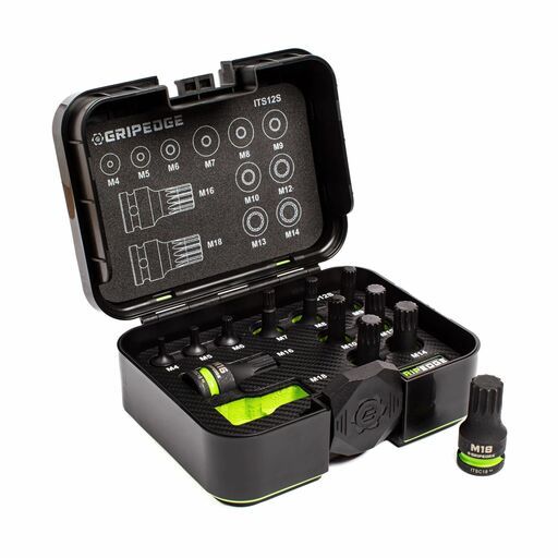 GRIPEDGE  ITS12S 12pce Impact Triple Square Driver Set – image 4