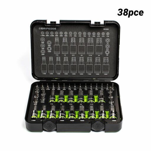 GRIPEDGE  MH38S 38pce Master HEX Driver Set