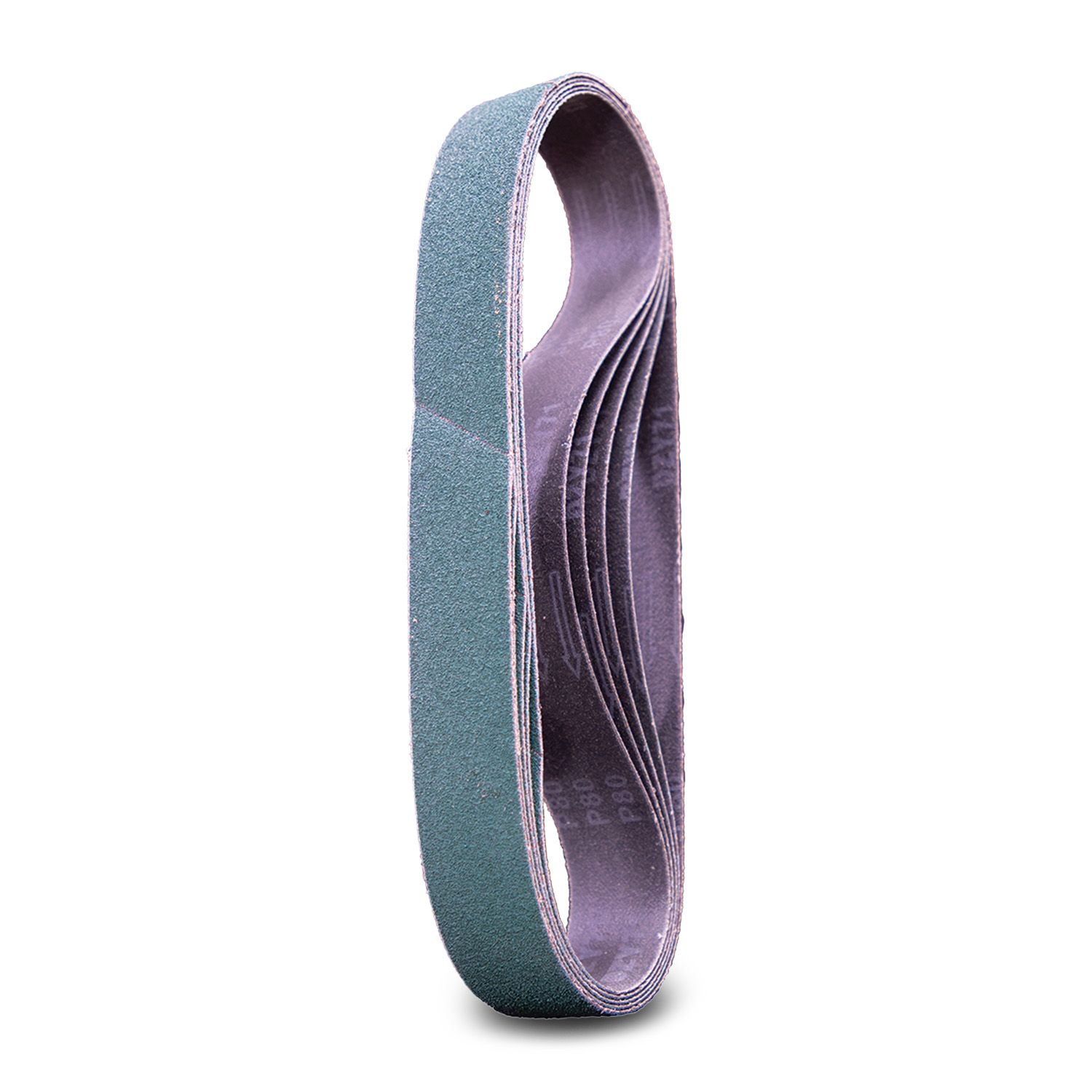 Makita D-80955 5-Pack 40mm x 760mm 120-Grit Zirconia Sanding Belt