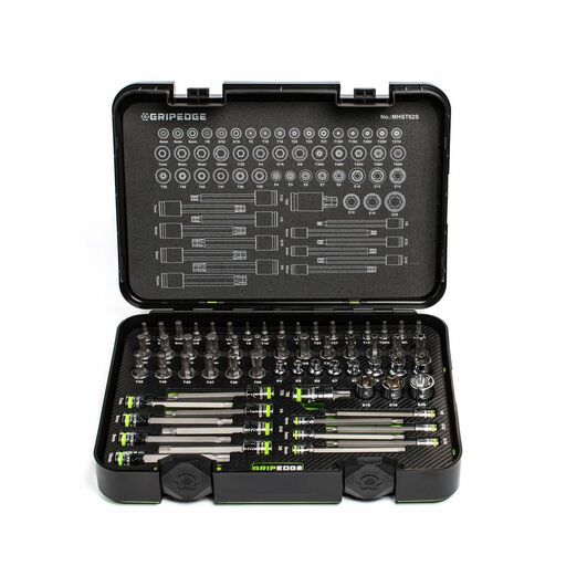 GRIPEDGE  MHST62S 62pce Master HEX & Star Driver Set – image 2