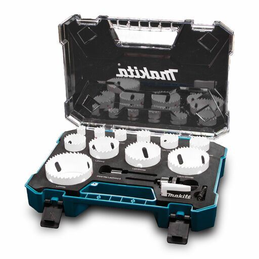 Makita D-82959 14pce 16mm - 76mm Bi-Metal Holesaw Plumber Set – image 2
