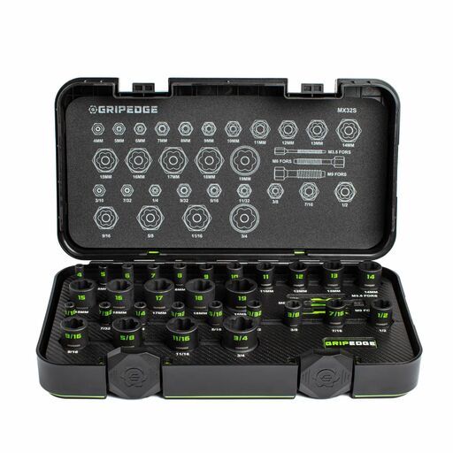 GRIPEDGE  MX32S 32pce Master Socket Extractor Set – image 2