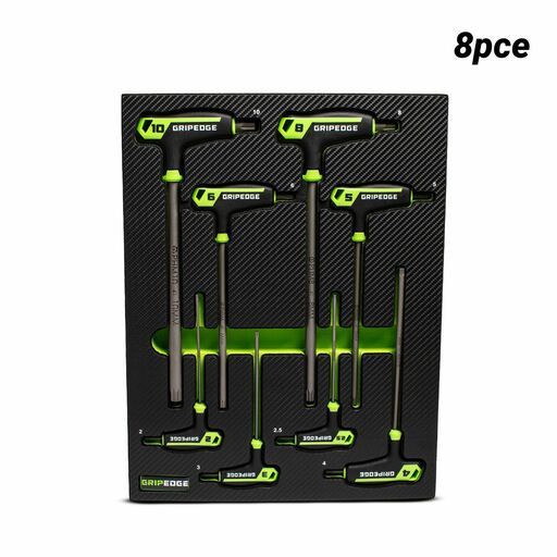 GRIPEDGE  PHM8S 8pce Metric HEX T Handle Set