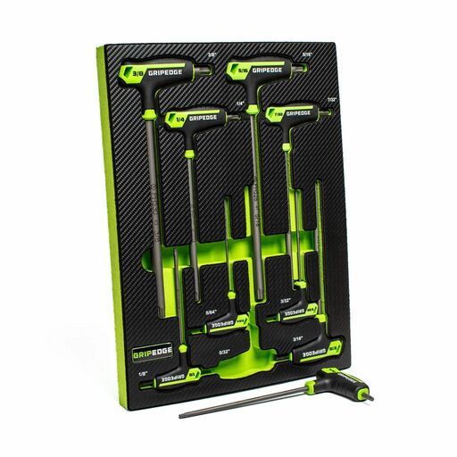GRIPEDGE  PHS9S 9pce SAE Hex T Handle Set – image 4