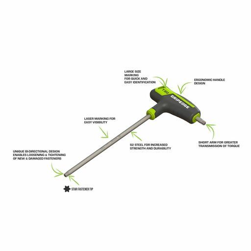 GRIPEDGE  PST8S 8pce STAR T Handle Set – image 7