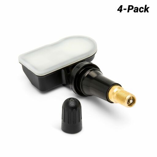 GEARWRENCH GWTPMSR4PK 4-Pack Universal Programmable Rubber TPMS Sensor