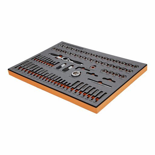 GEARWRENCH 83973 77pce Metric/SAE Tap & Die EVA Tray Set – image 4
