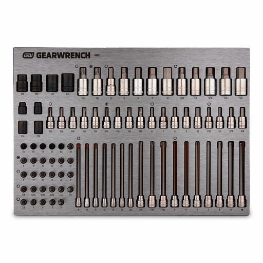 GEARWRENCH 83977 84pce 1/4", 3/8" & 1/2" Drive Bit Socket EVA Tray Set – image 2