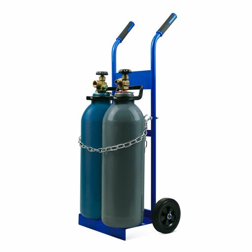 Cigweld 208568 Gas Caddy Twin D-Size Cylinder Trolley – image 4