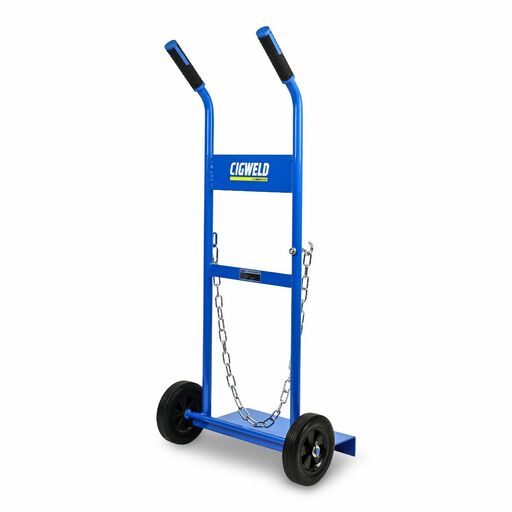 Cigweld 208568 Gas Caddy Twin D-Size Cylinder Trolley – image 2