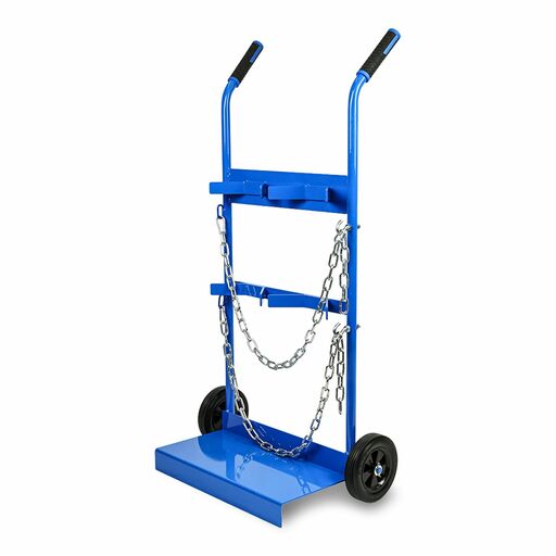 Cigweld 208569 Gas Caddy Twin E-Size Cylinder Trolley