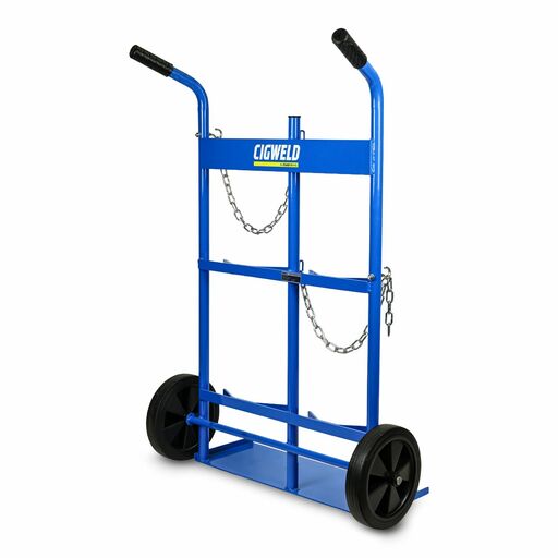 Cigweld 208570 Gas Caddy Twin G-Size Cylinder Trolley – image 3