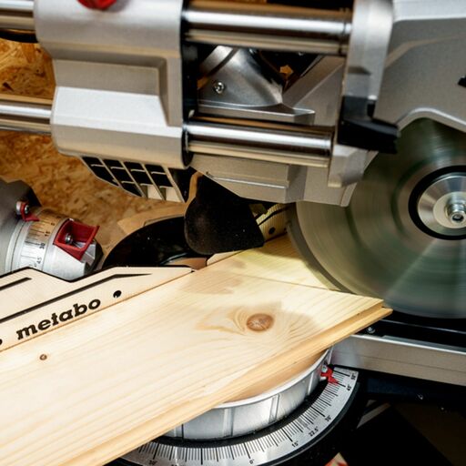 Metabo KGSV 254 MC (615254190) 1450W 254mm (10") Variable Speed Mitre Saw with Sliding Function – image 7