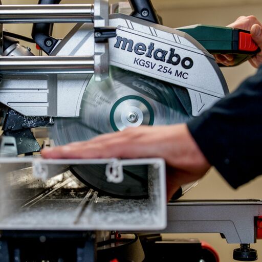 Metabo KGSV 254 MC (615254190) 1450W 254mm (10") Variable Speed Mitre Saw with Sliding Function – image 5