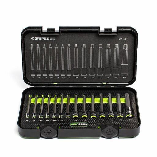 GRIPEDGE  ST14LS 14pce Long Star Driver Set – image 2