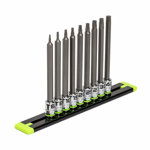 GRIPEDGE  STA9LS 9pce 1/4" Drive Long Star Driver Set – image 3