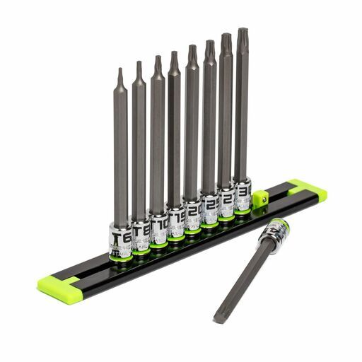 GRIPEDGE  STA9LS 9pce 1/4" Drive Long Star Driver Set – image 4