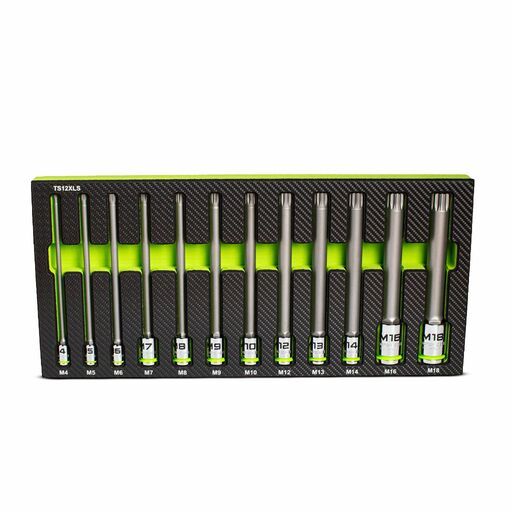 GRIPEDGE  TS12XLS 12pce Extra Long Triple Square Driver Set – image 2