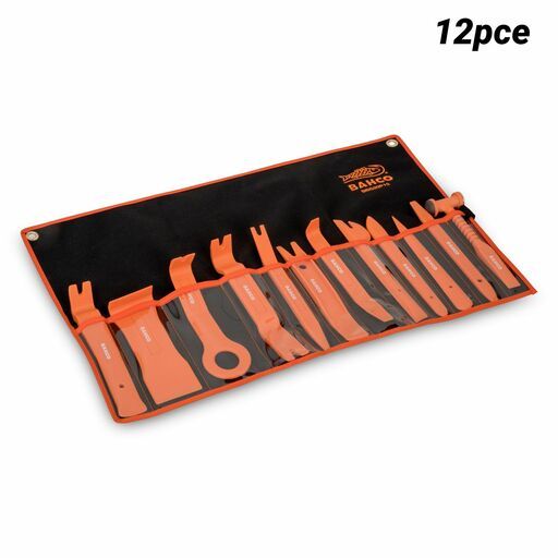 Bahco BBS20P12 12pce Trim & Panel Remover Set in Foldable Pouch