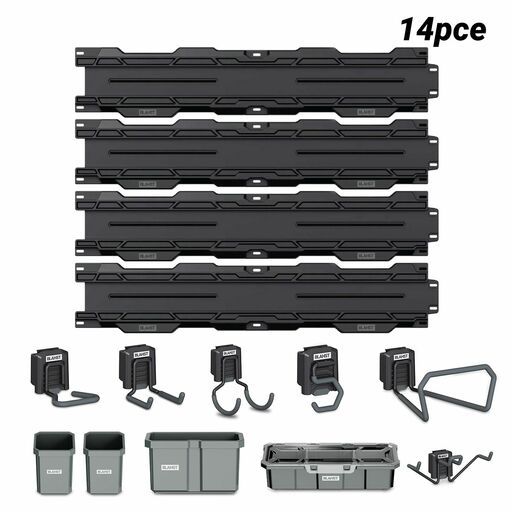 BLAHST BL-Mod-Bun14 14pce Modular Storage Garage Pack