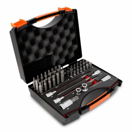 Bahco BE5049 49pce Socket Drivers and Bits Set with Metallic Case – image 3