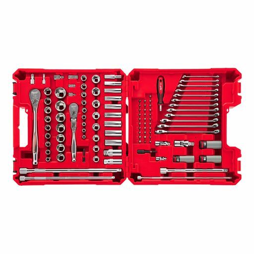 Milwaukee 48229102 108pce 1/4'', 3/8" & 1/2'' Drive Mechanics Socket & Wrench Grabkit – image 4