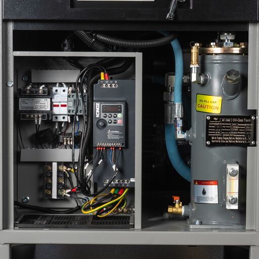 Chicago Air CSAC55HP 220V 5.5HP Single Phase Industrial Screw Air Compressor – image 6