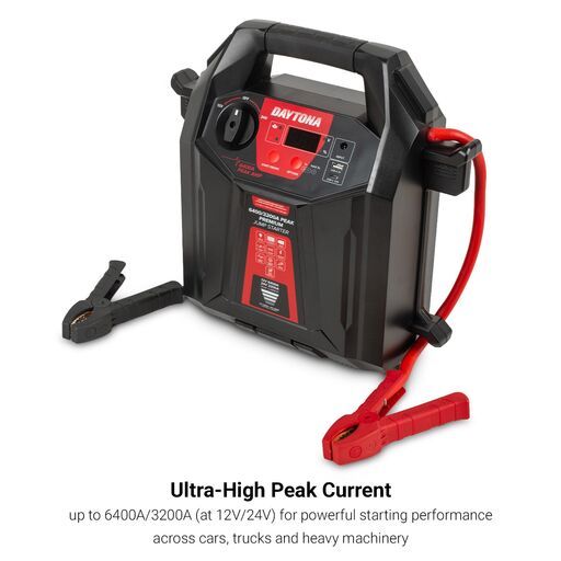 Daytona DJS12241500 12V/24V 6400A/3200A Premium Jump Starter – image 6