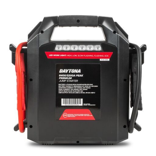 Daytona DJS12241500 12V/24V 6400A/3200A Premium Jump Starter – image 5