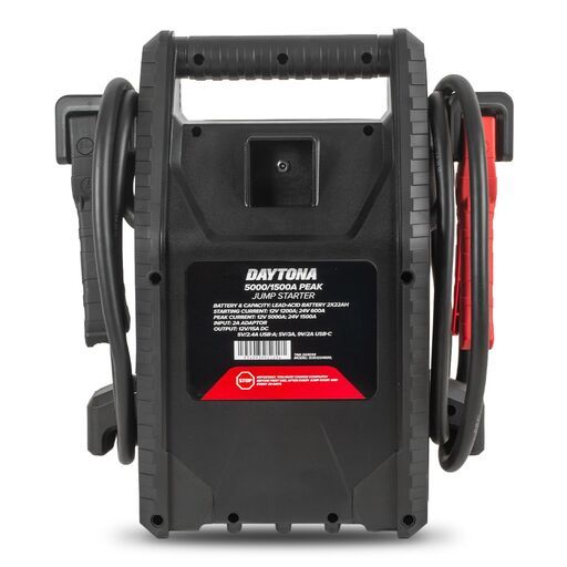 Daytona DJS1224600 12V/24V 5000A/1500A Premium Jump Starter – image 5