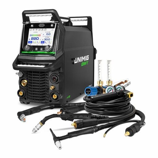UNIMIG U11596 ENVY OMNI 220 AC/DC MIG/TIG/MMA Welder/Plasma Cutter – image 1