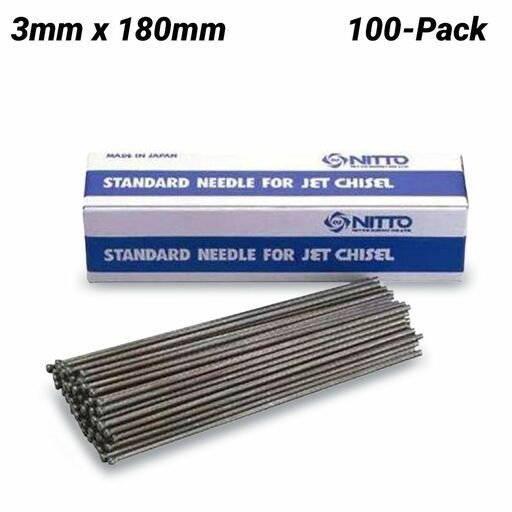 Nitto Kohki TB11055-0 (TA98782-0) 100-Pack 3mm x 180mm Replacement Needle Set
