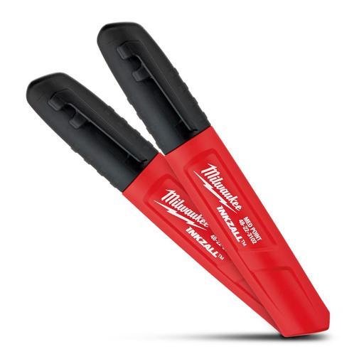 Milwaukee 48223102 INKZALL™ Black Medium Point Marker - 2 Pack – image 2