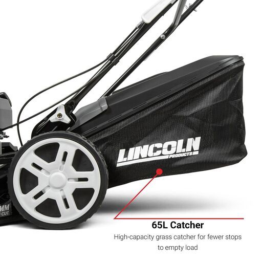 Lincoln LLSPLP20 Petrol Lawn Mower 20"/510mm Deck SELF-PROPELLED 75-10mm Cut Height – image 11