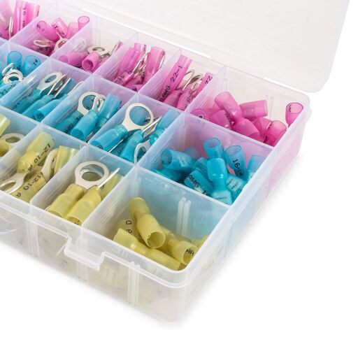 Daytona D282HSCS 282pce Heat Shrink Connector Set With Crimper & Wire Stripper – image 7