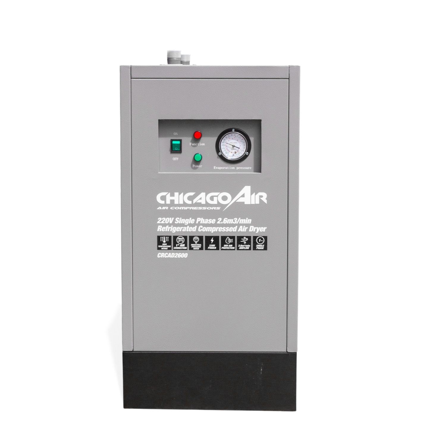Chicago Air CRCAD2600 240V 2.6m3/min Refrigerated Compressed Air Dryer – image 2