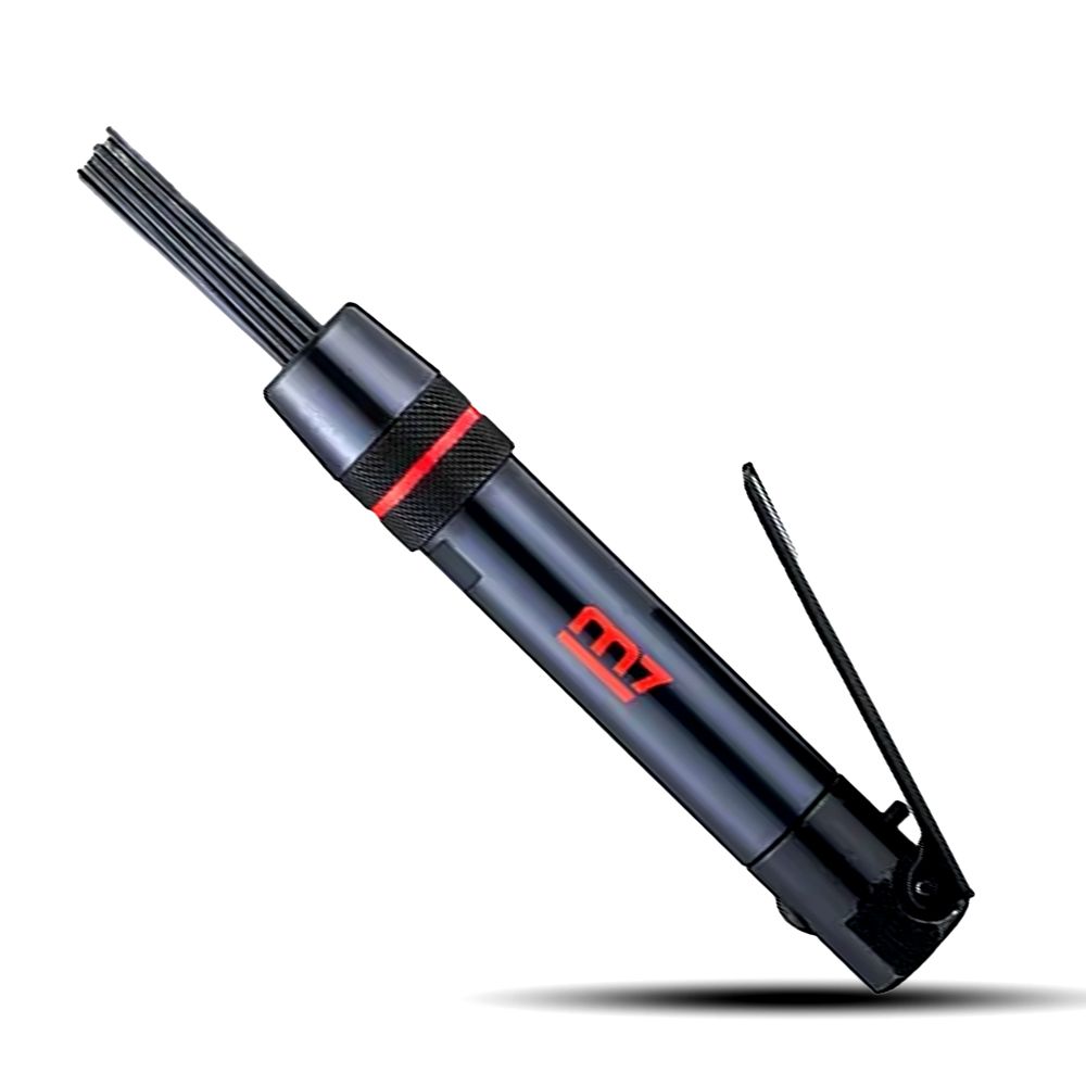 Mighty Seven M7 M7-SN1350 2mm x 100mm 90PSI 600BPM Straight Air Needle Scaler – image 1