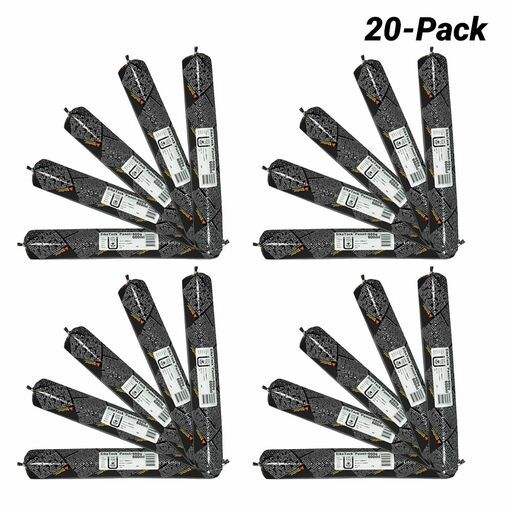 Sika 520857-20PK 20-Pack 600ml SikaTack 10 Panel Adhesive - Grey