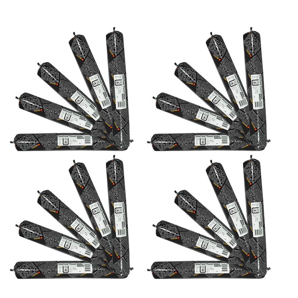 Sika 520857-20PK 20-Pack 600ml SikaTack 10 Panel Adhesive - Grey – image 2