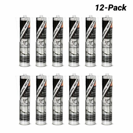 Sika 54864-12PK 12-Pack 300ml Sikaflex® 521 UV Weather Resistant Sealer - White