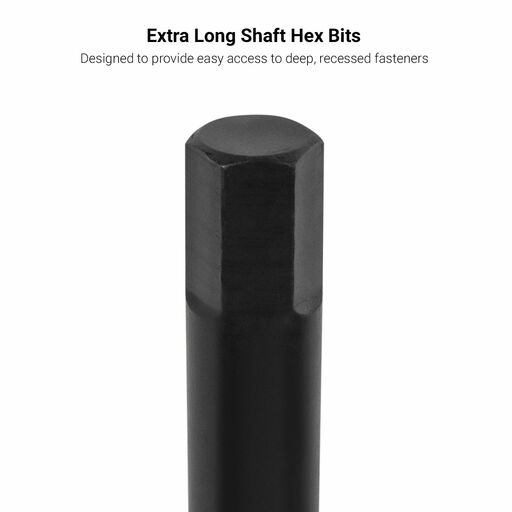 Daytona DIHS712 7pce 1/2" Drive Extra Long 150mm H5-H14 Impact Hex Bit Socket Set – image 4