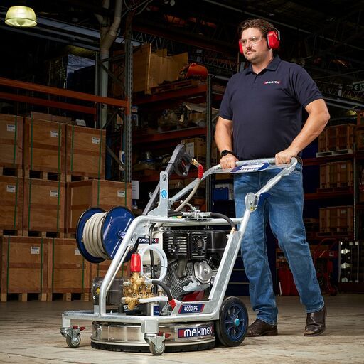 Makinex DPW-4000-DD 610mm (24") 13HP 4000psi Dual Pressure Washer – image 4
